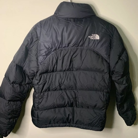 Women’s VTG NorthFace 700 Black Puff Jacket Small - Picture 2 of 7